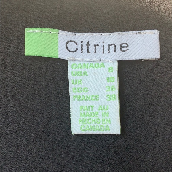 Vintage Citrine black and white dress - Picture 2 of 6